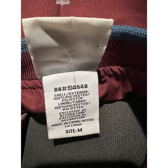 Colorado Avalanche Hockey Pull Over Shell Jacket Men’s Size Medium - Picture 3 of 5